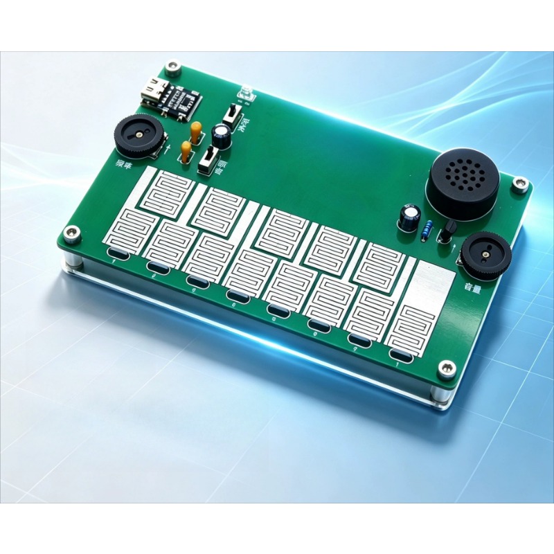 Diy Electronics Course - Touch piano Touch electronic musical instrument