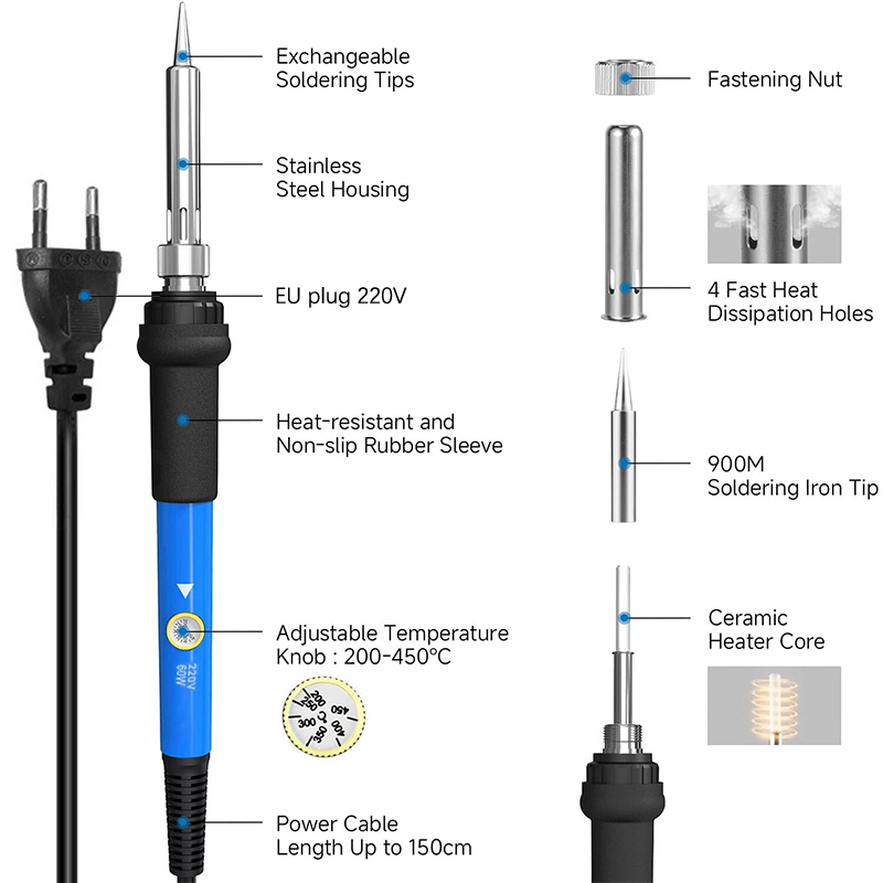 Adjustable Temperature 220V 60 - Diy Electronics Storage 评论和价格