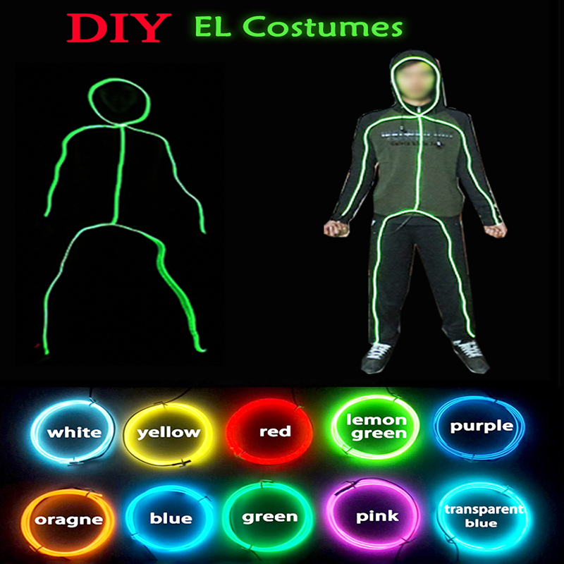 Cosplay Matchstick Men Costume - Diy Electronics Wire 评论和价格