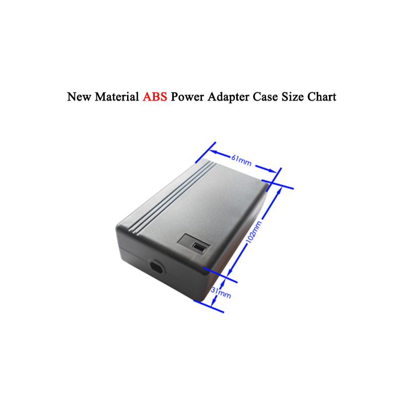 Black ABS Power Adapter Case N - Diy Electronics Wire 评论和价格