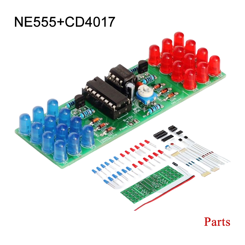 IC LED Red Blue Double Color F - Diy Electronics Learning Kit 评论和价格