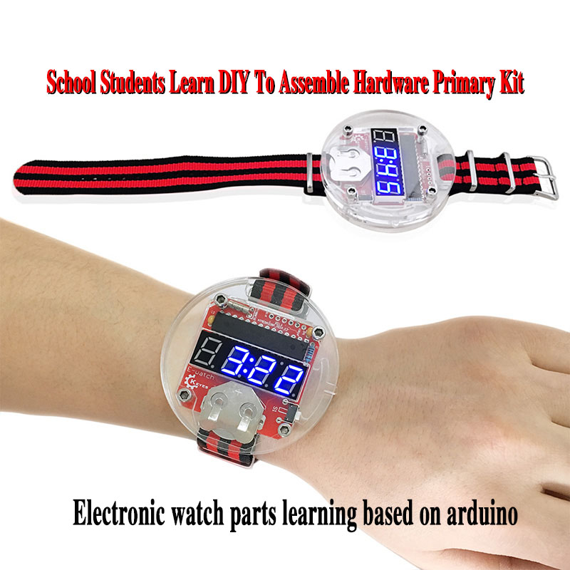 Single Chip LED Kit Clock DIY  - Diy Electronics Parts 评论和价格