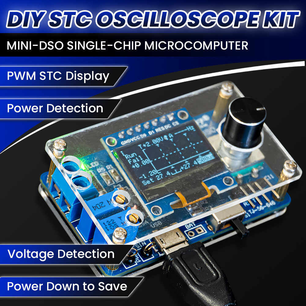 DIY Mini Digital Oscilloscope  - Oscilloscope Dso Mini 评论和价格