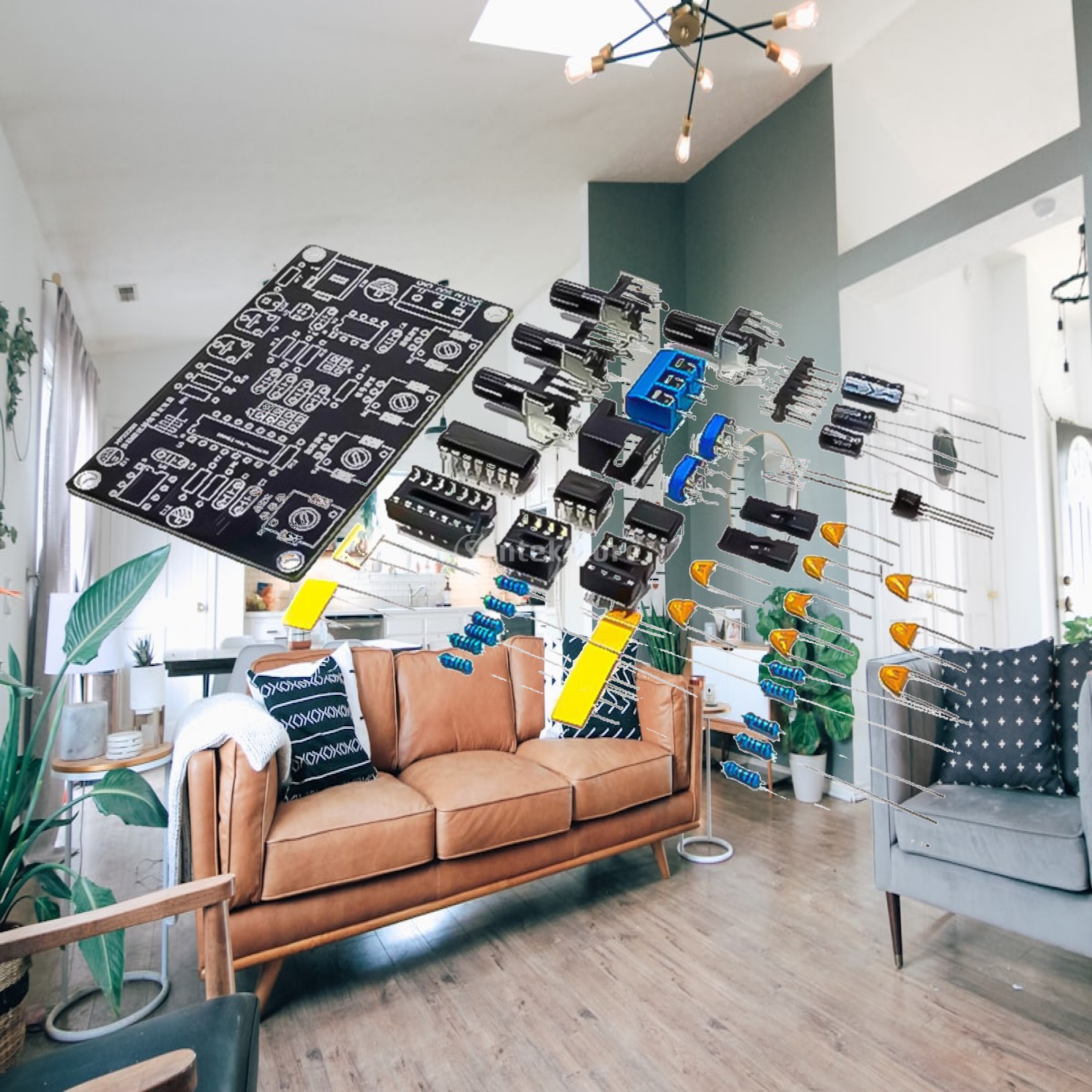 DIY Electronic Kit Signal Gene - Diy Home Electronics Lab 评论和价格