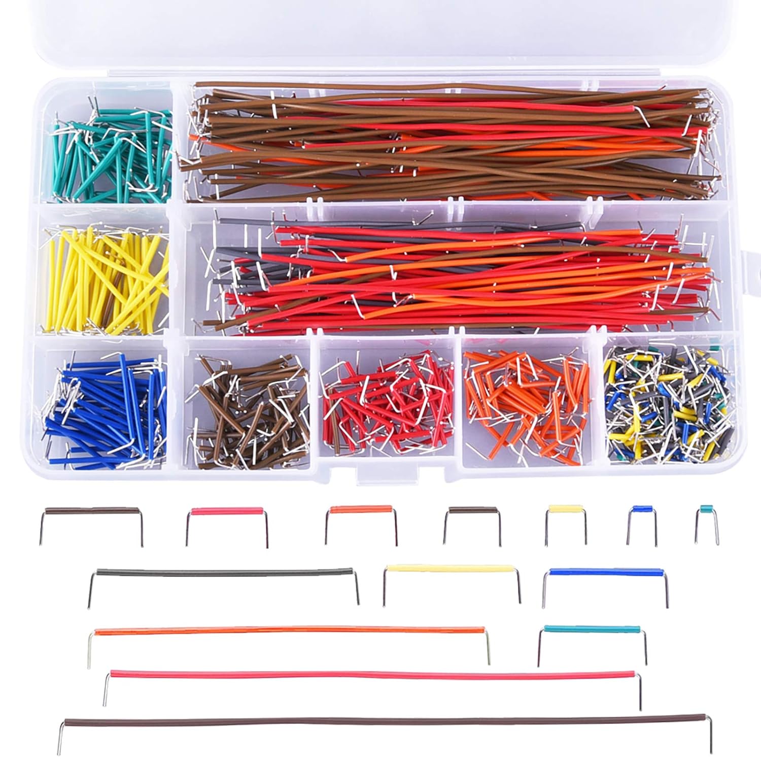 560 Pieces Jumper Wire Kit 14  - Diy Electronics Breadboard 评论和价格