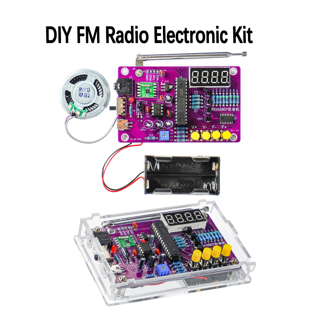 DIY FM Radio Electronic Kit 87 - Diy Electronics Project Kit 评论和价格