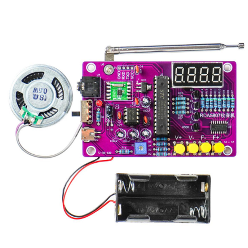 DIY FM Radio Electronic Kit 87 - Diy Electronics Project Kit 评论和价格