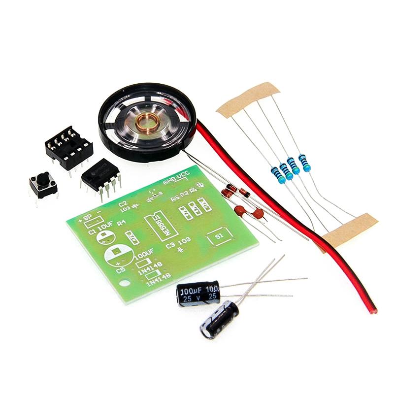 Dual Tone Ding Dong NE555 Door - Diy Electronics Course 评论和价格