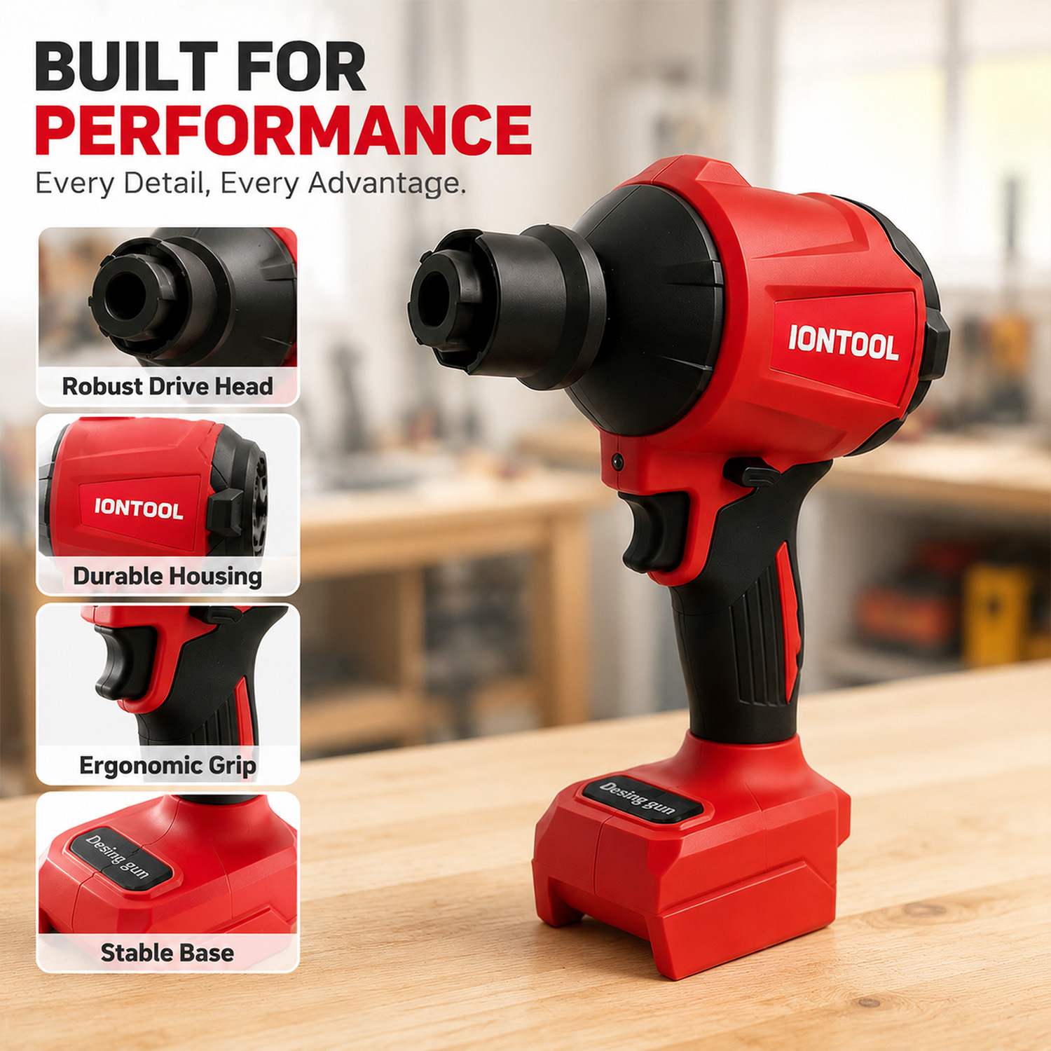 IONTOOL Red Electric Air Gun 2 - R/Diy Electronics 评论和价格