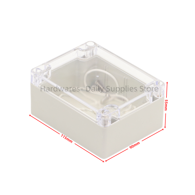 1pc 115x90x55mm Waterproof Pla - Diy Electronics Box 评论和价格