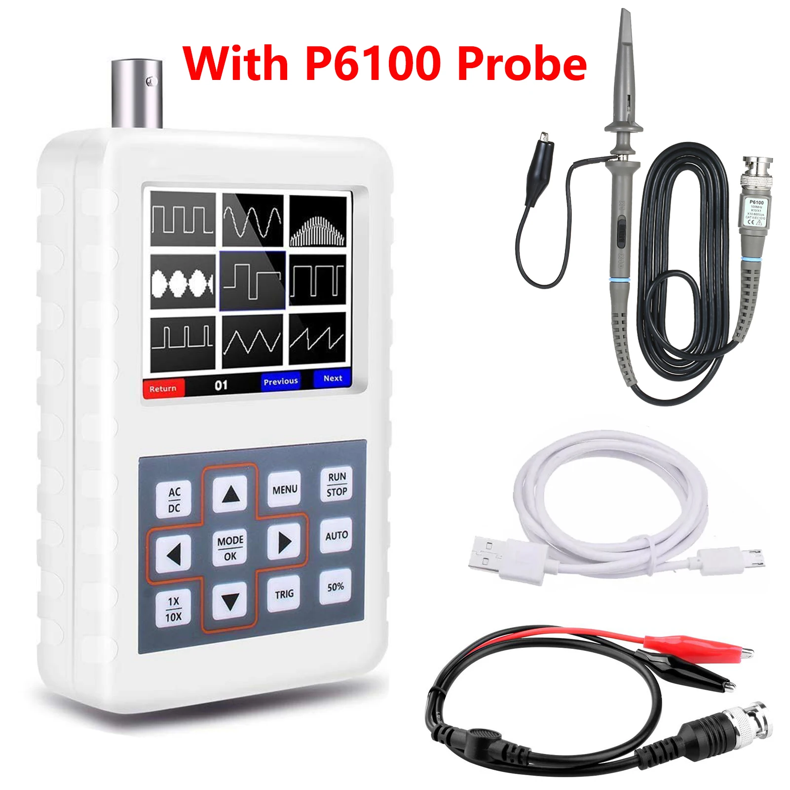 USB Handheld Mini Portable 5M  - Oscilloscope Dso Mini 评论和价格