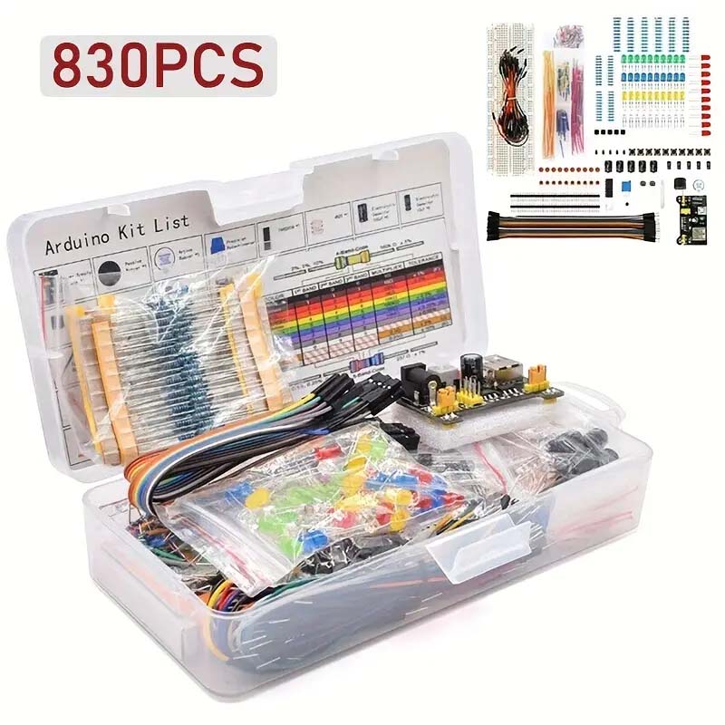 830Pcs/Box DIY Project Starter - Diy Electronics Breadboard 评论和价格