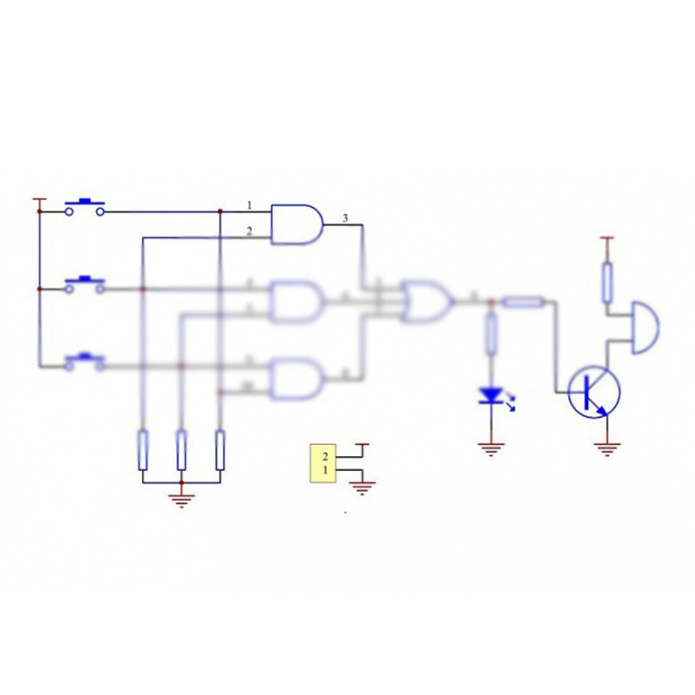 Three Person Voter Digital Cir - Diy Home Electronics Lab 评论和价格