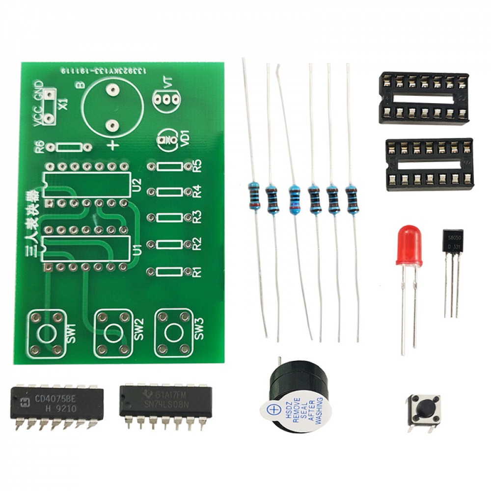 Three Person Voter Digital Cir - Diy Home Electronics Lab 评论和价格