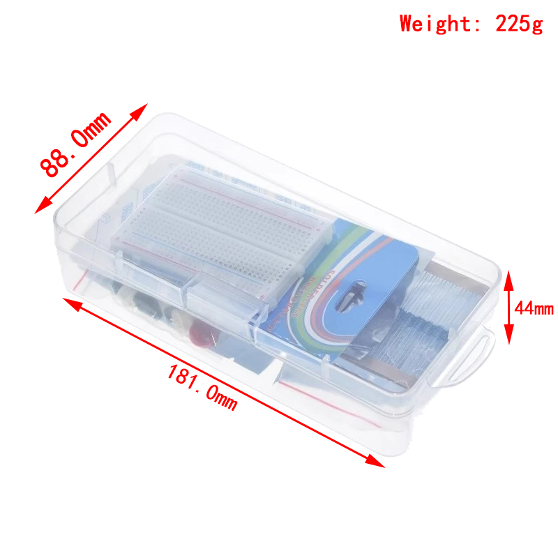 Basic Starter Kit for Arduino  - Diy Electronics Breadboard 评论和价格
