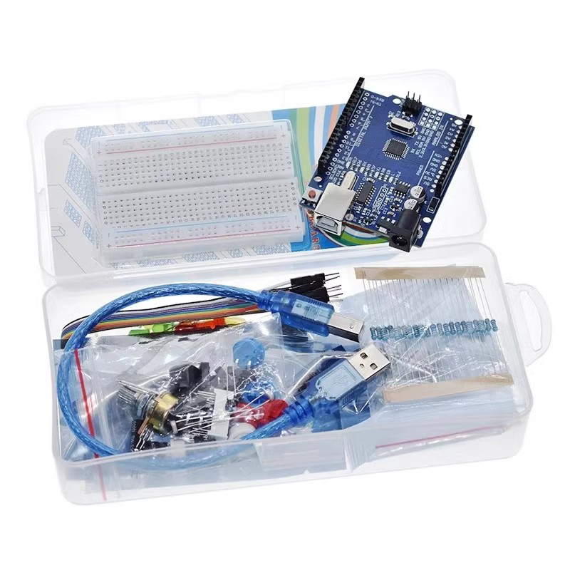 Basic Starter Kit for Arduino  - Diy Electronics Breadboard 评论和价格