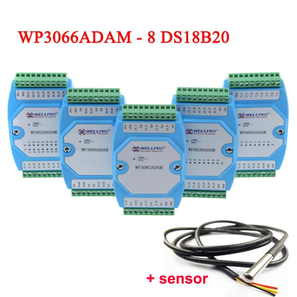 NF 8 Channel Input Temperature - Ds18B20 Temperature Sensor 评论和价格