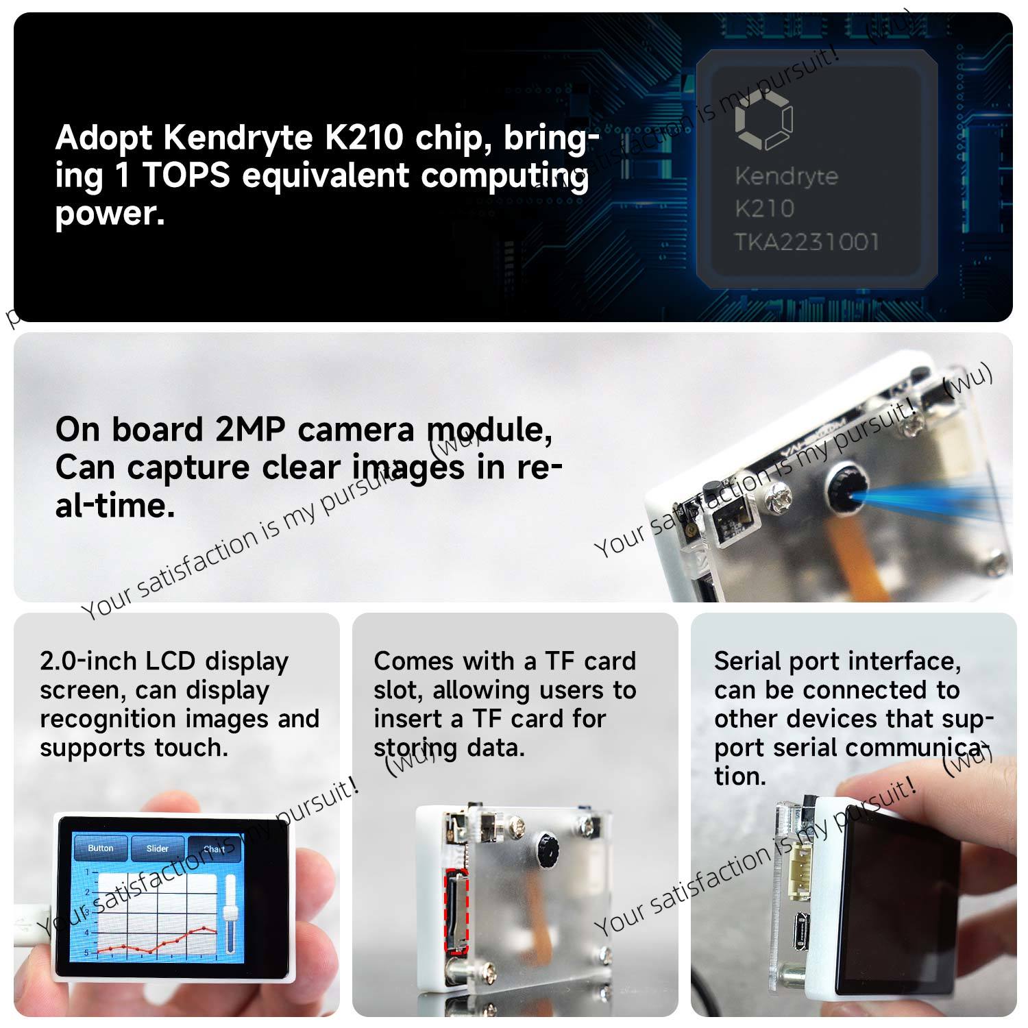 K210 Visual Recognition Module - Diy Electronics Learning Kit 评论和价格