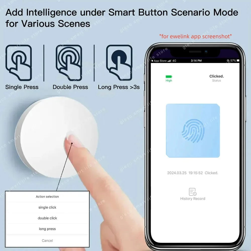 Zigbee Scene Button Push Switc - Diy Electronics Button 评论和价格