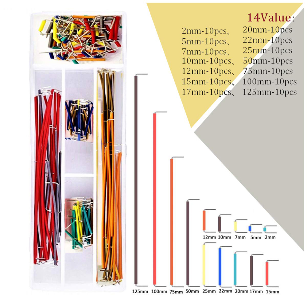 Breadboard Jumper Wire Kit wit - Diy Electronics Breadboard 评论和价格