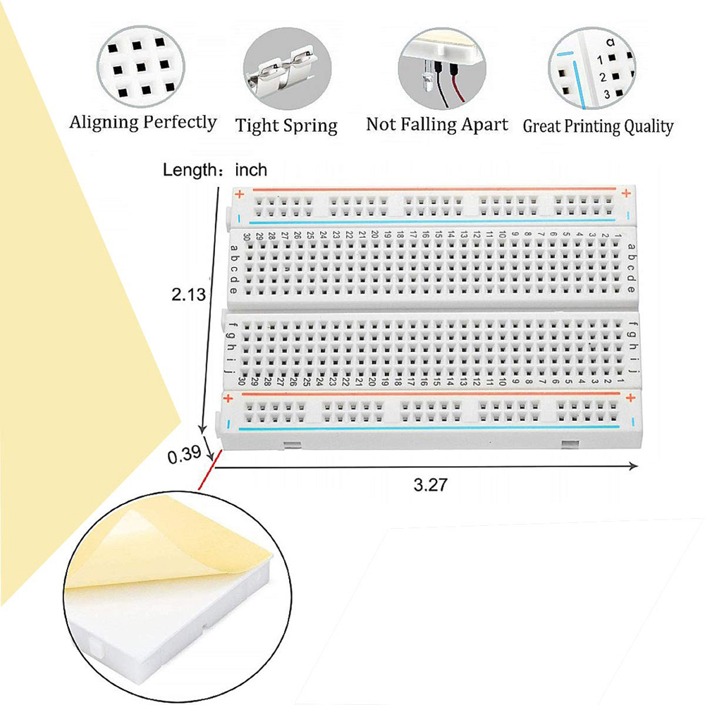 Breadboard Jumper Wire Kit wit - Diy Electronics Breadboard 评论和价格