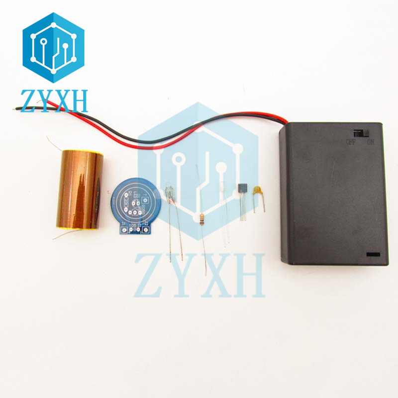 Mini Tesla Coil DIY Electronic - Diy Electronics Box 评论和价格