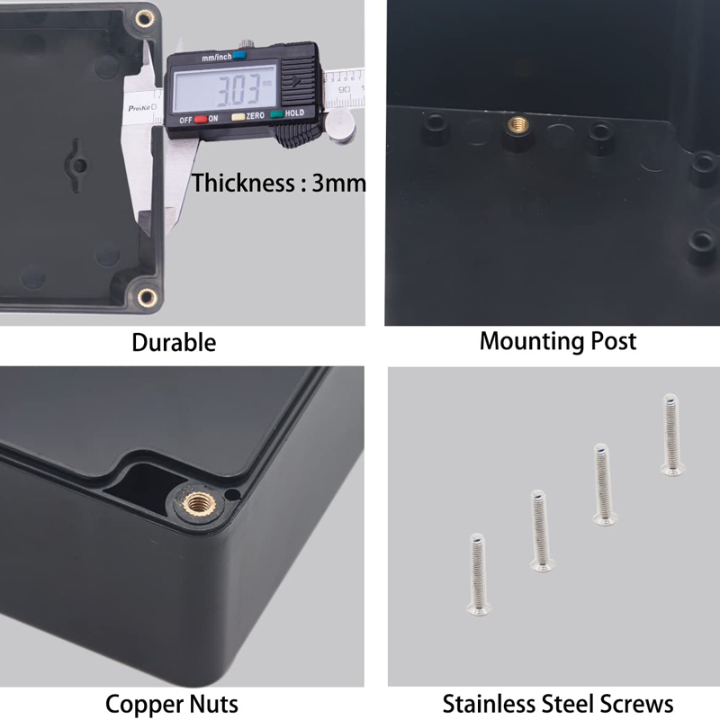 Waterproof Junction Box ABS Pl - Diy Electronics Box 评论和价格