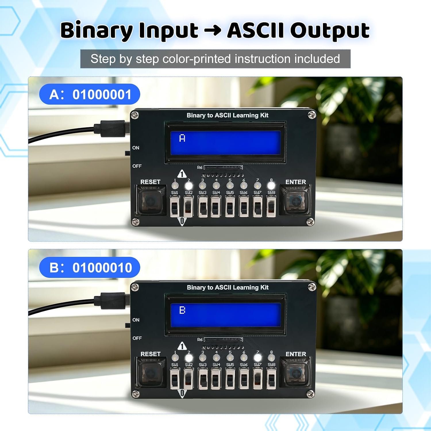 DIY Binary ASCII Code Transmit - Diy Electronics Projects For Adults 评论和价格